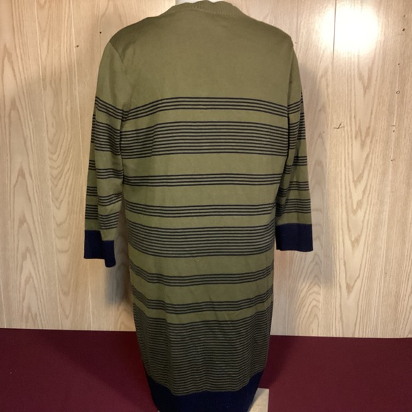 Talbots Petite Womens Open front long cardigan sweater size Large Petite - Picture 4 of 8